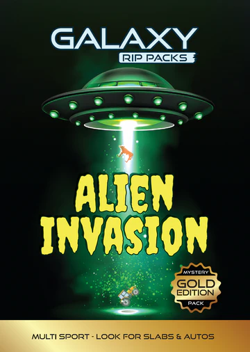 Galaxy Rip Packs Alien Invasion Gold