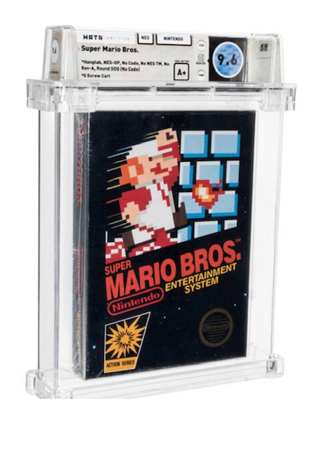 Video Game Craze Sees Super Mario Bros. Record Sale