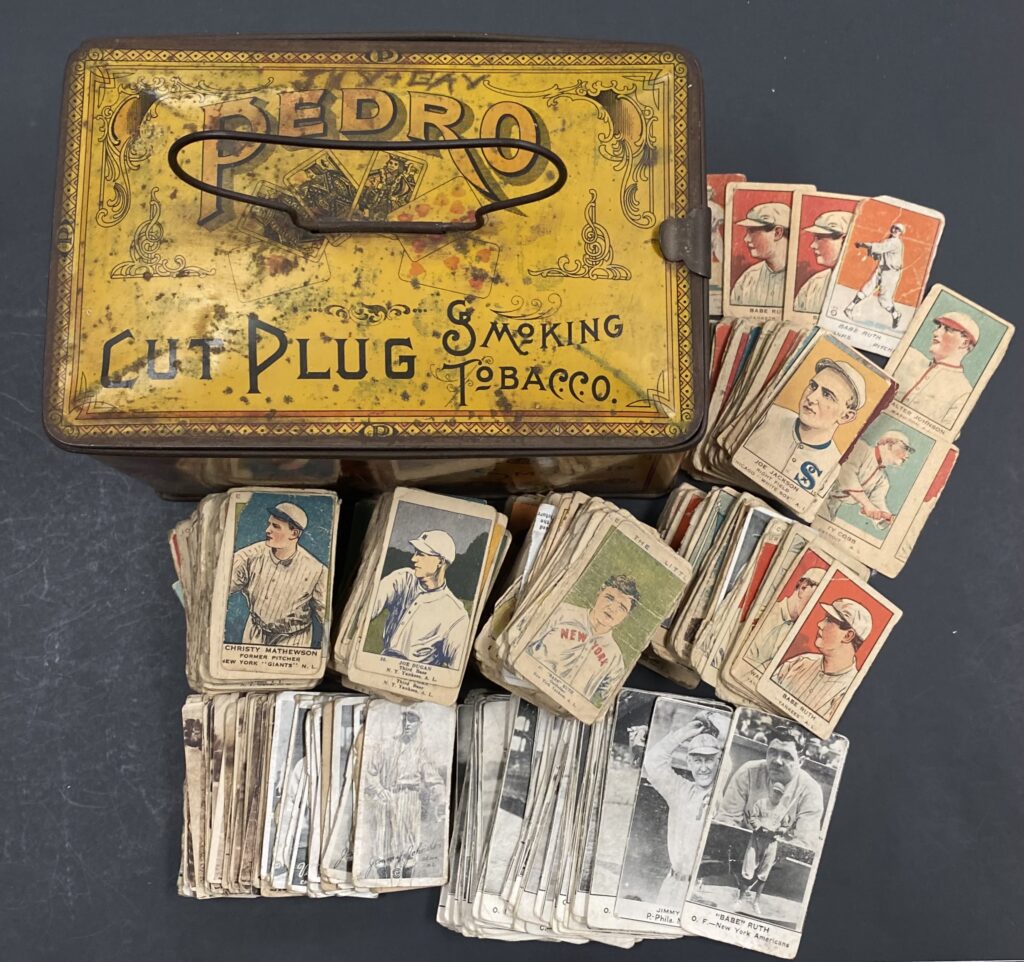 An Astonishing Discovery: Century-Old Baseball Card Collection Found in Original Tobacco Tin