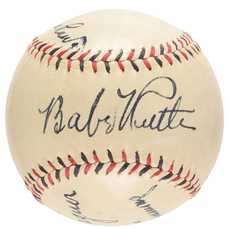 From Grandma's Drawer to Auction Block: The Journey of a Rare Ruth/Wagner Signed Baseball