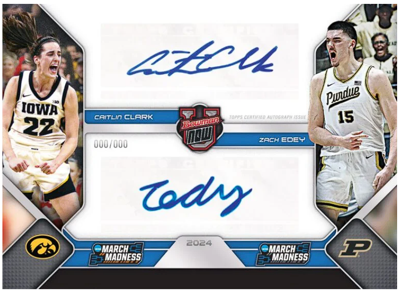 Topps Collaborates with NCAA for Inaugural March Madness Basketball Card Series
