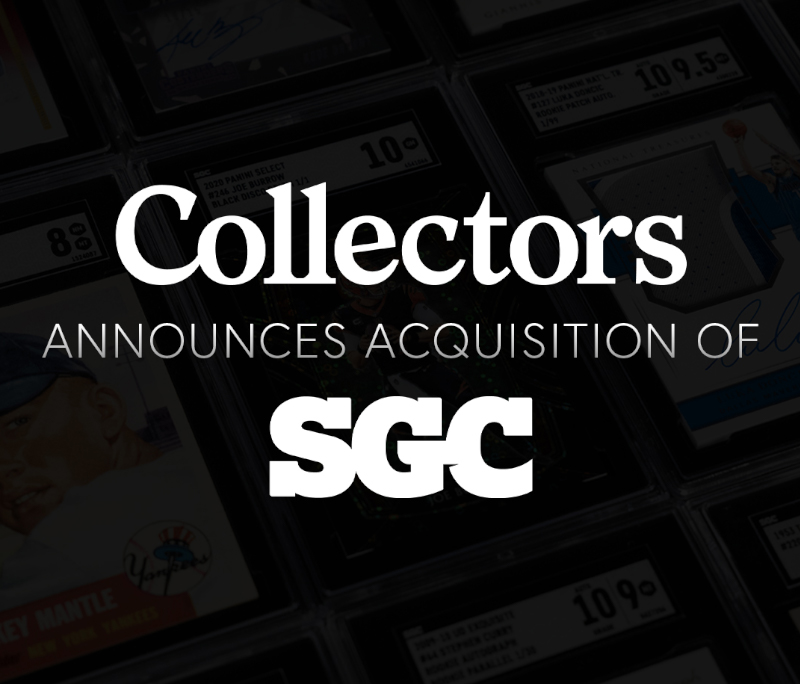 Collectors Expands Its Portfolio with the Strategic Acquisition of SGC