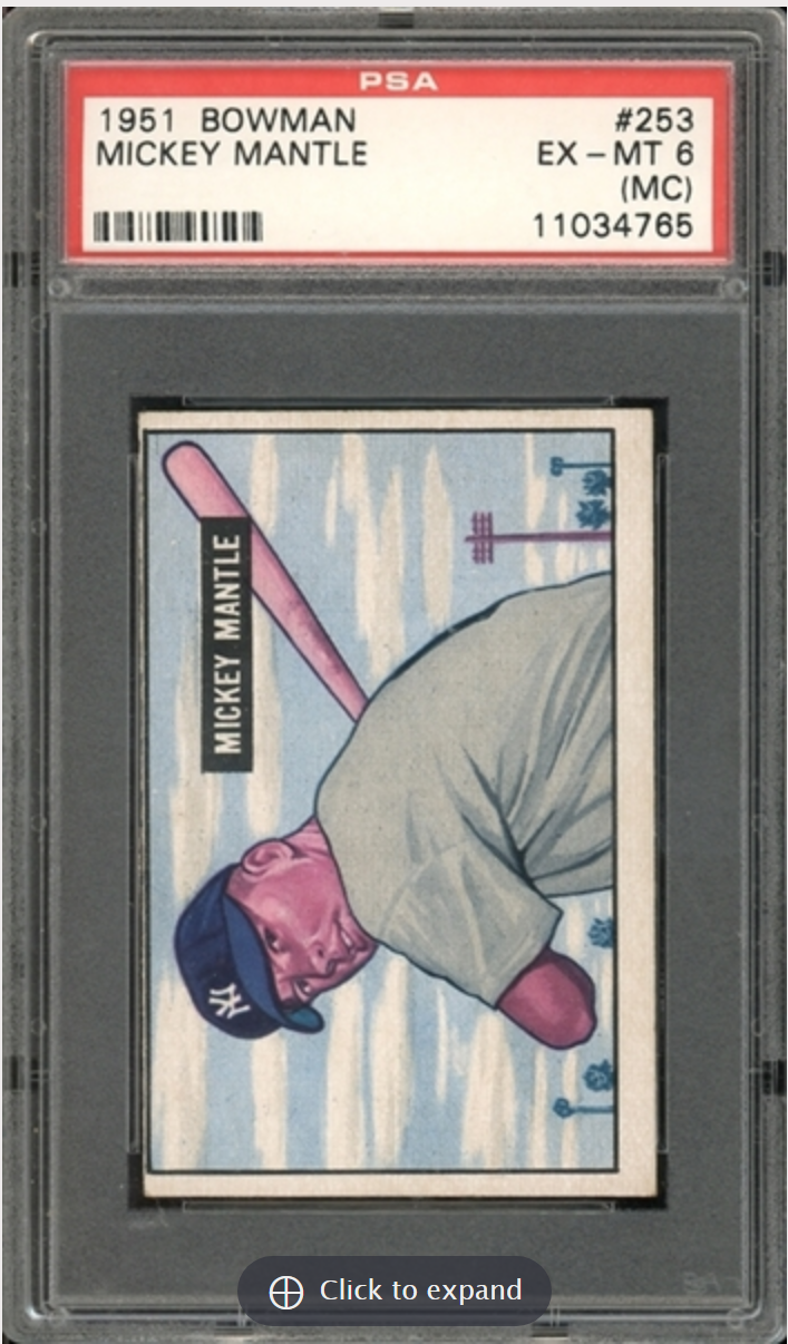 Mile High Card Company Launches Post-Holiday Extra Innings Auction Featuring Vintage Collectibles