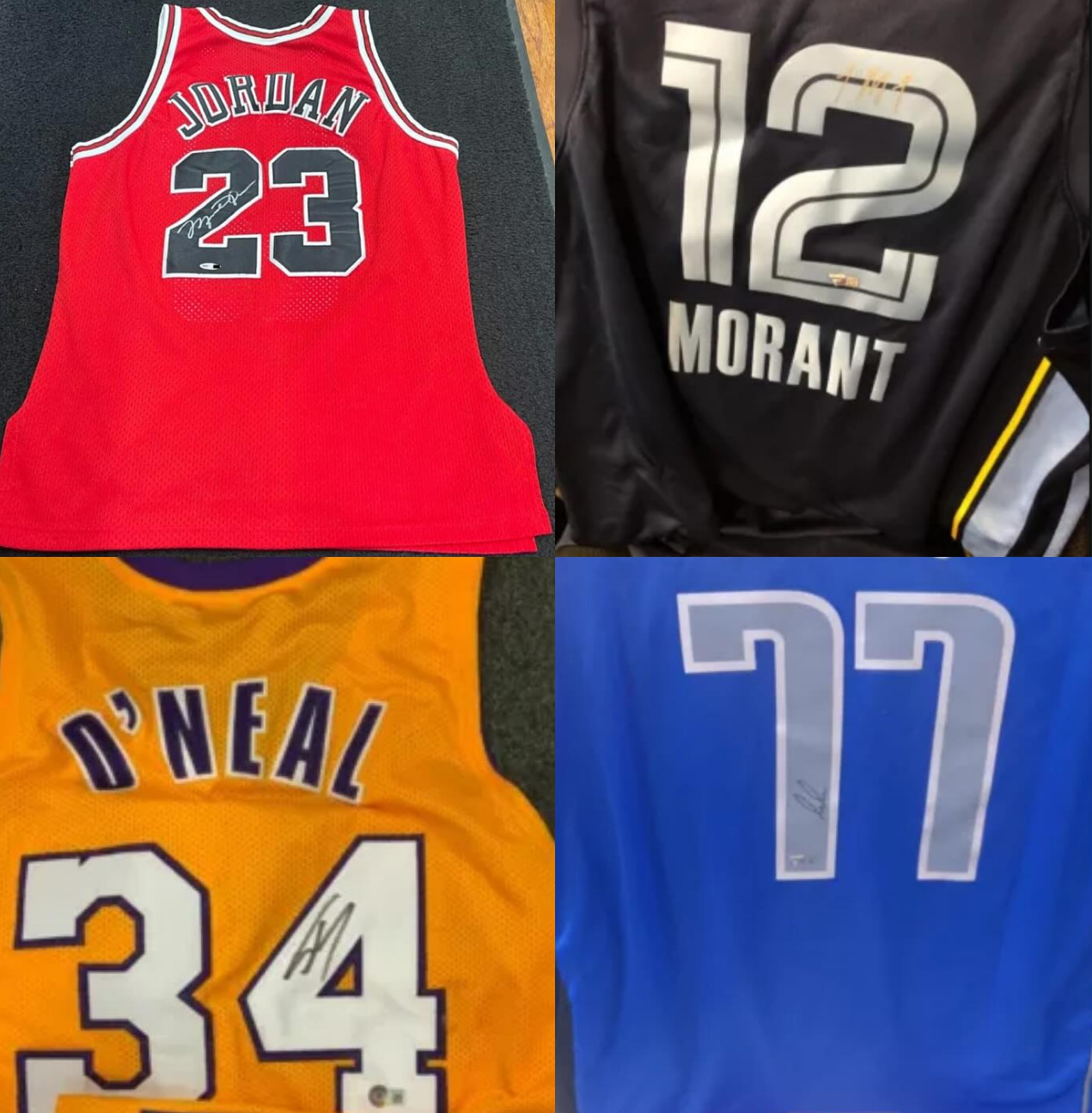 Knoxville Man Arrested for Stealing $22,000 Worth of Autographed Jerseys