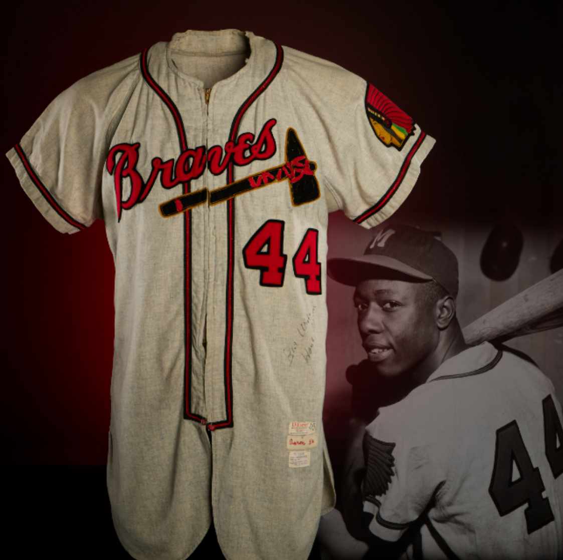 Hank Aaron’s Rookie Jersey Hits the Auction Block at Heritage Auctions