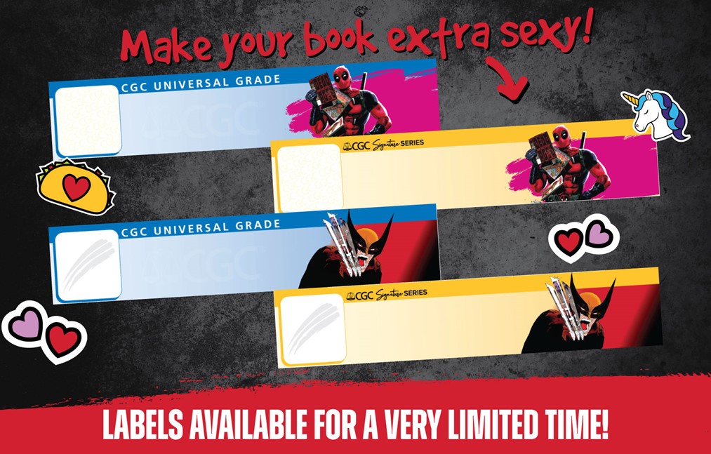 CGC Introduces Exclusive Deadpool and Wolverine Marvel Labels