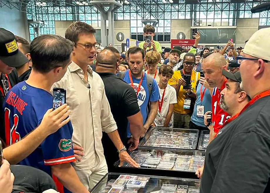 Central Mass. Sports Card Dealer Sells to Tom Brady in Memorable Fanatics Fest Encounter