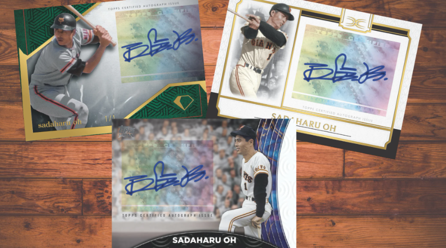 Rare 1-of-1 Sadaharu Oh Autograph Pulled in 2024 Topps Chrome Update