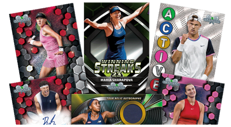 Topps Launches Its First Tennis-Specific Card Line: Topps Graphite Tennis