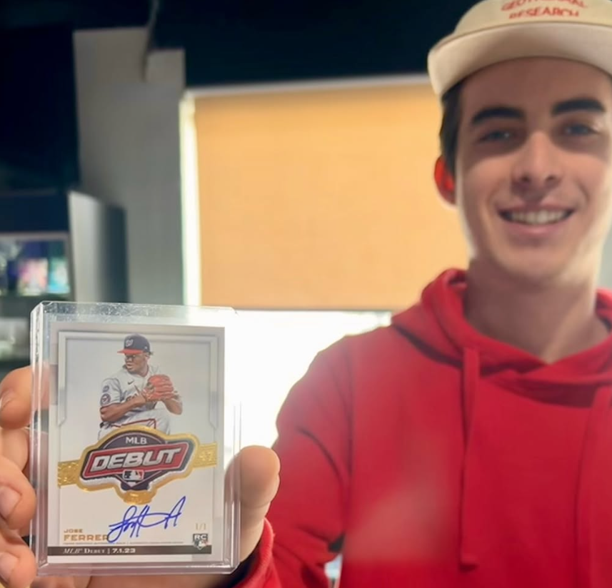 New Collector Hits the Jackpot with Two Rare Topps Debut Patch Autograph Cards