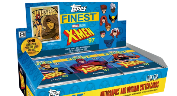 Topps Finest X-Men 97 Release Kicks Off with Exciting Pulls, Chris Potter Lands Rare Auto