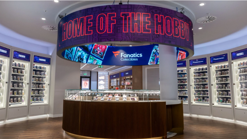 Fanatics Opens London Flagship Store, Aims to Transform Collecting Across Europe