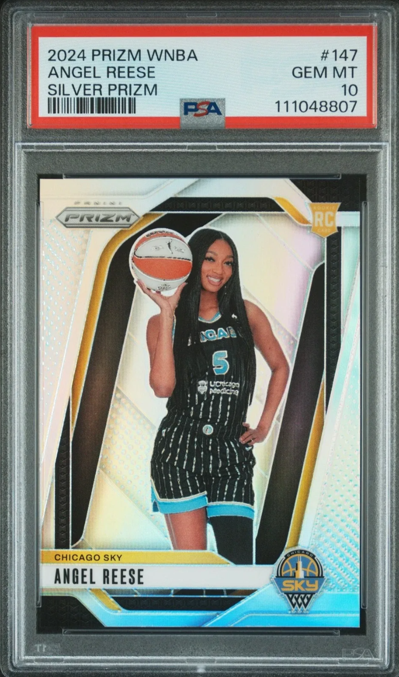 Angel Reese Sets Record for Fastest 30 Double-Doubles as Rookie Cards Stay Steady