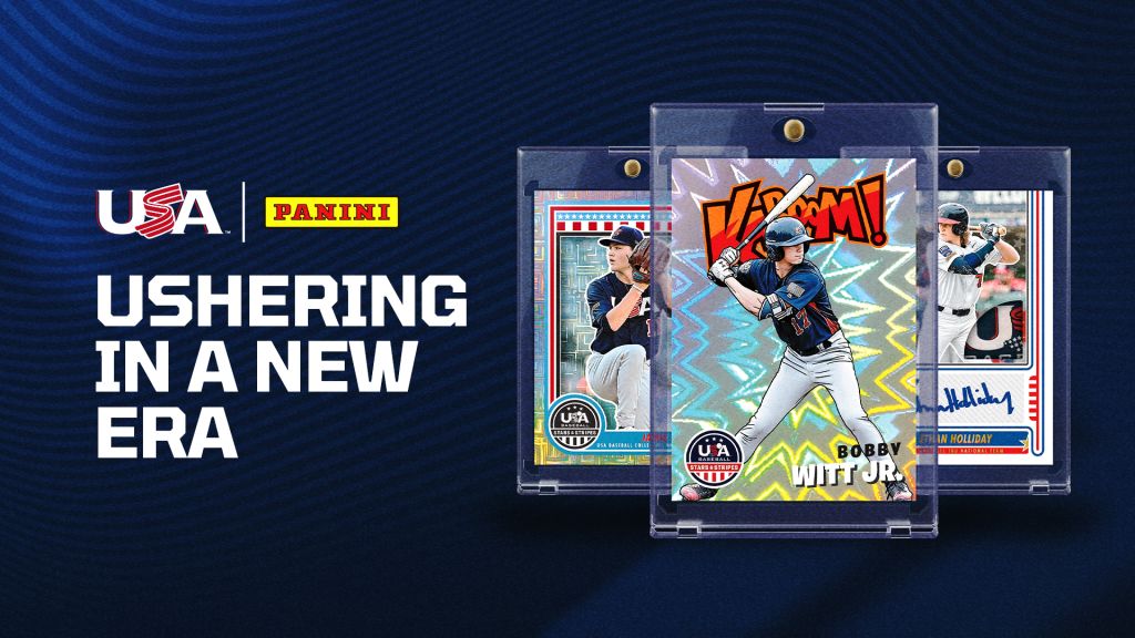 Panini Expands USA Baseball Partnership With New Teams, Instant Cards, and Game-Used Memorabilia