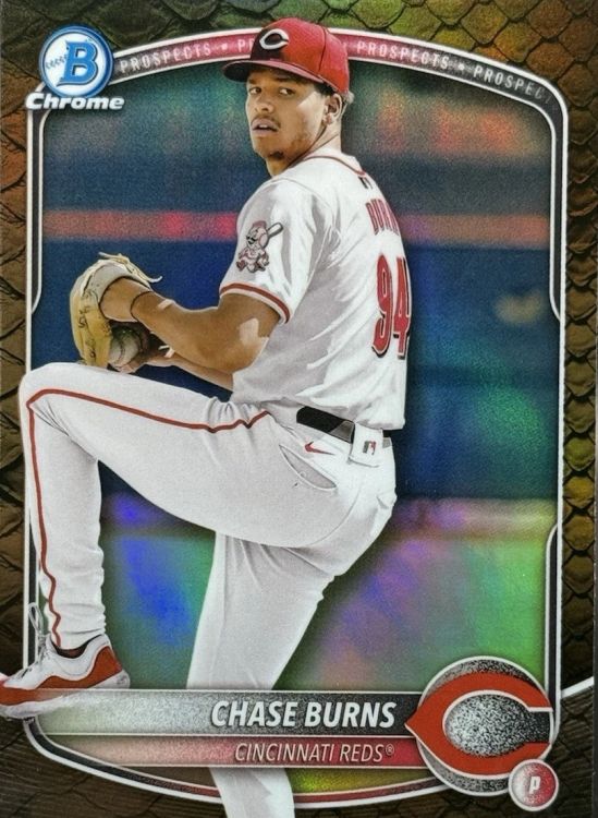 Chase Burns Electrifies MLB Debut, Sparking Card Market Frenzy