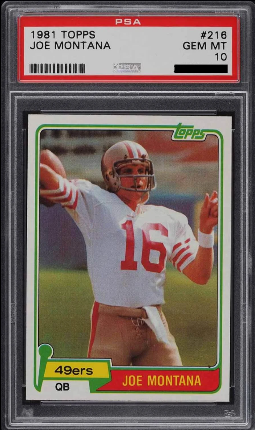Joe Montana Rookie Card Values Still Rising Decades After Retirement