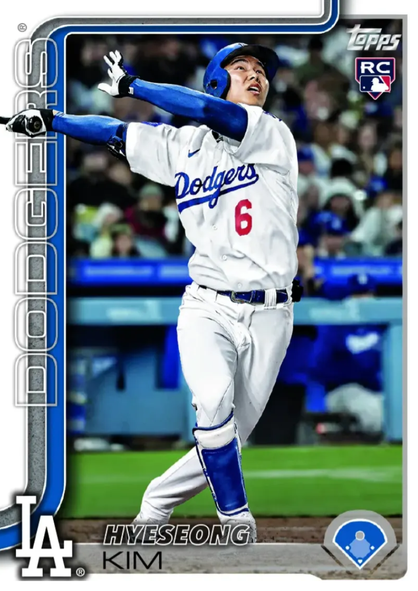 Hyeseong Kim Rookie Cards Catch Fire After Red-Hot Dodgers Debut