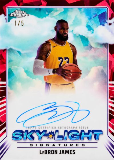 2024-25 Topps Chrome Sapphire Basketball Returns With Autographs and Bold Parallels