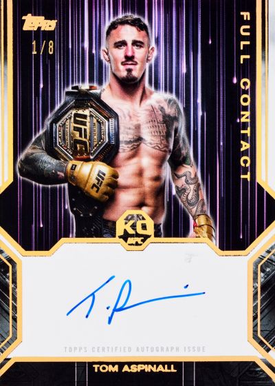 2025 Topps Knockout UFC brings three autographs per box and a fuller card menu for fight fans