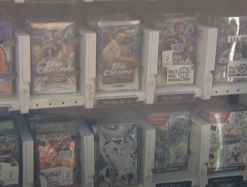 San Marcos detectives recover $4,500 in stolen trading cards after vending machine break-ins