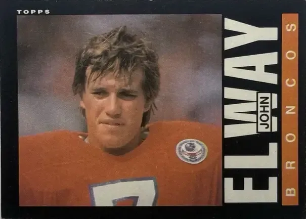 John Elway’s Top 3 Most Valuable and Iconic Football Cards