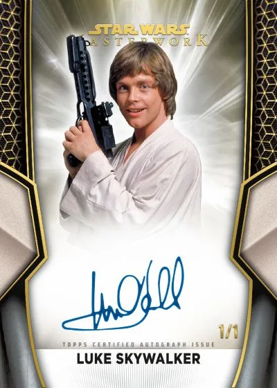 2025 Topps Star Wars Masterwork Checklist, Autographs and Set Details