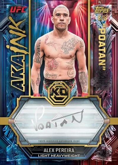 2026 Topps Knockout UFC brings back premium autographs, relics and Triple Threads