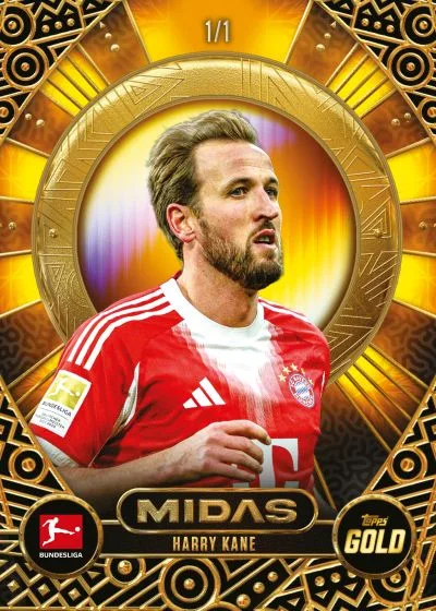 2025-26 Topps Gold Bundesliga Soccer Checklist, Box Details and Key Cards
