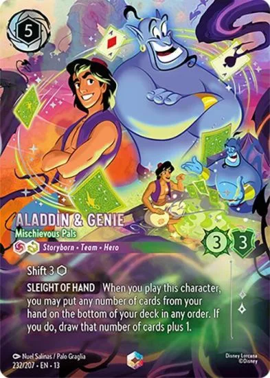 Disney Lorcana Attack of the Vine! Checklist, Release Date, New Cards and Set Details