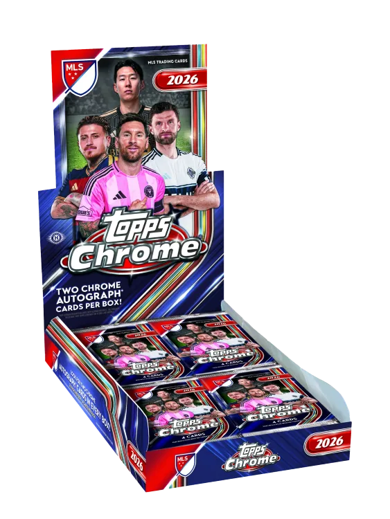 2026 Topps Chrome MLS Soccer Checklist, Autographs, Inserts and Team Set Highlights