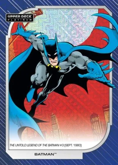 2026 Upper Deck DC Platinum Checklist, Parallels, Autographs and Release Details