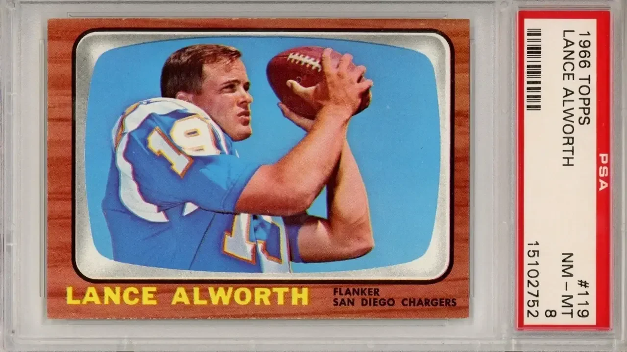 1966 Topps Football Still Stands Out for Its TV-Frame Design, Tough Grades, and AFL Star Power